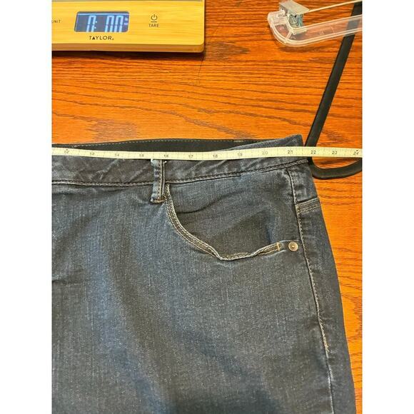 Democracy Ab Technology Skinny Ankle Jeans Dark Wash Size 22W - Picture 4 of 6